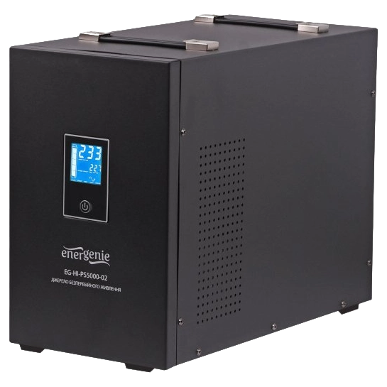 Джерело безперебійного живлення під акумулятор energenie energenie eg-hi-p5000-02 5000ВА чистая синусоида