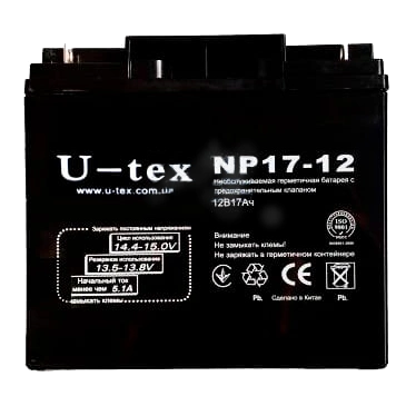 Акумулятор u-tex u-tex 12В / 17 a