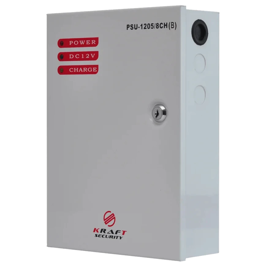 Источник бесперебойного питания kraft kraft psu-1205/8ch(b)