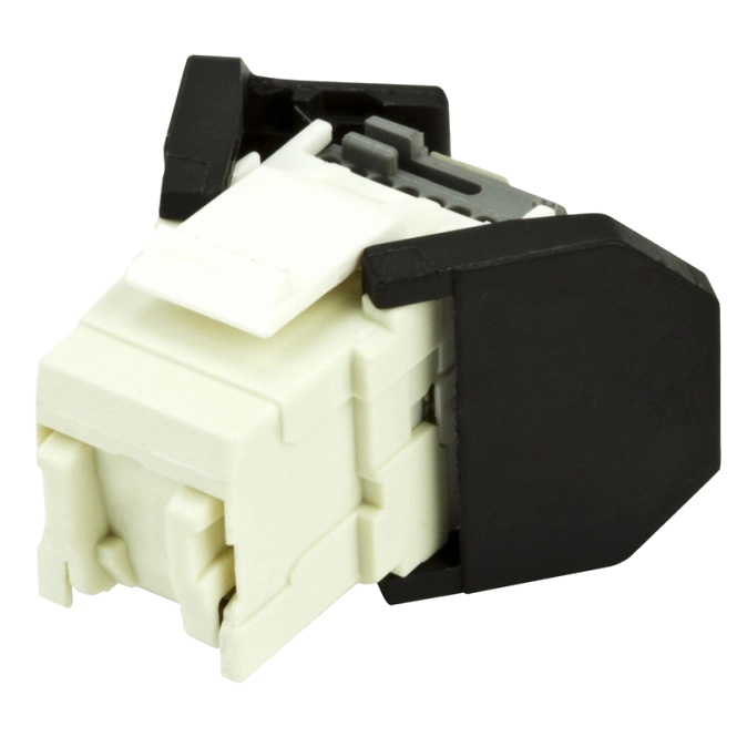 Модуль keystone utp rj45 кат. 5e, черный corning corning fq100027173