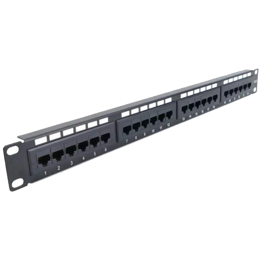 Патч-панель hypernet hypernet nvc-pn-12/24 cat5/cat6 19\