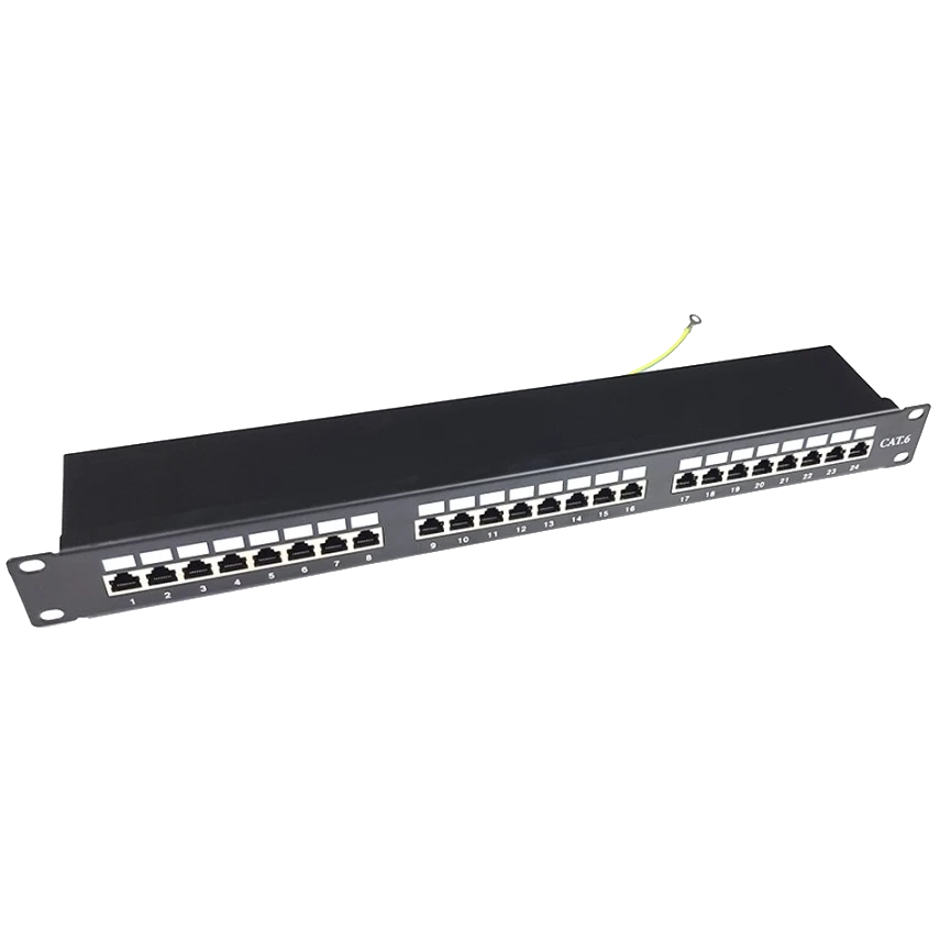 Stp патч-панель eserver eserver 24 порта 1u 19\