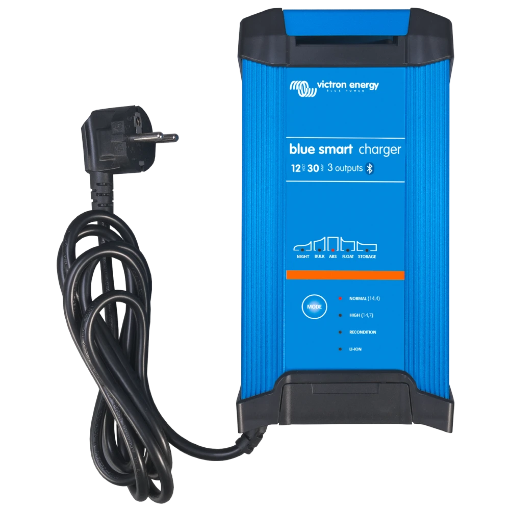 Зарядний пристрій для акумуляторів victron energy victron energy blue smart ip22 charger 12/30(1) 230v cee 7/7
