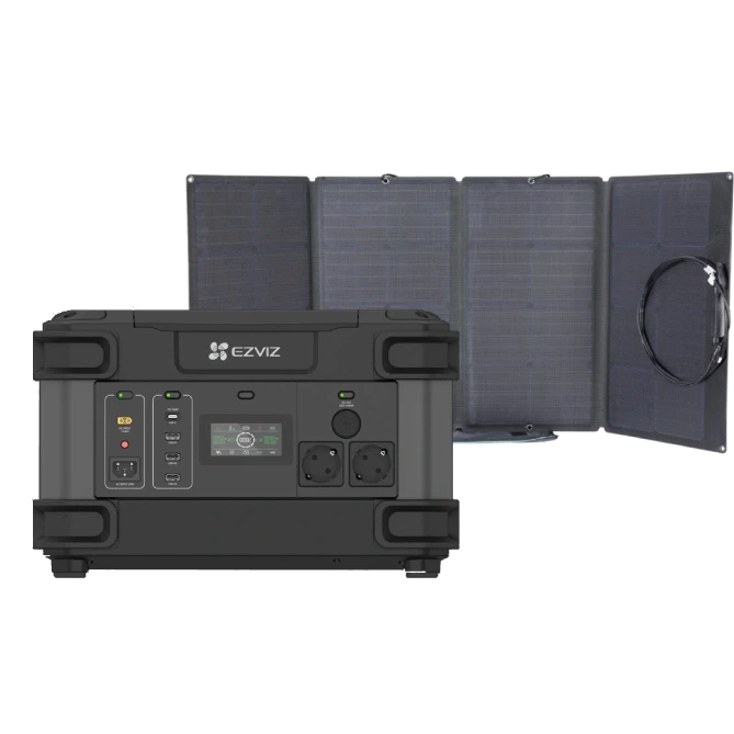 Система автономного живлення однофазна ezviz ezviz cs-ps1300 (cn066)(fr) +  ecoflow 160w