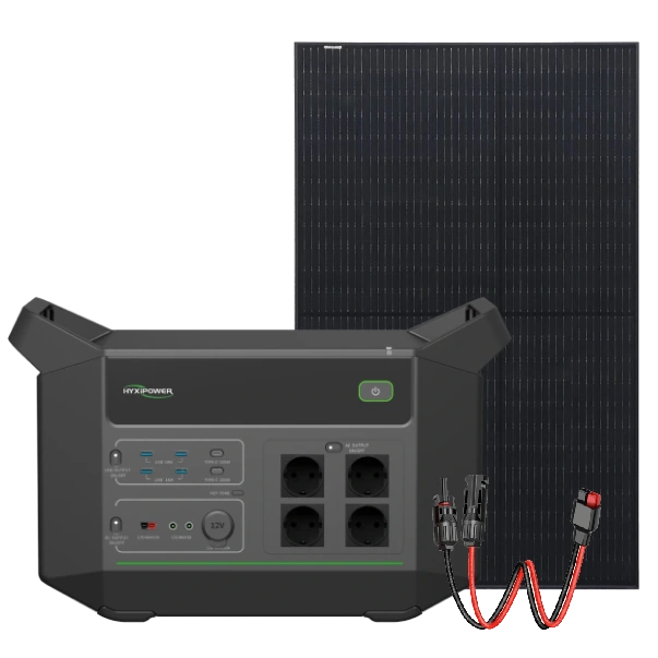 Система автономного питания однофазная ezviz hyxipower hyx-ea2000 + risen solar rsm40-8-400mb full black