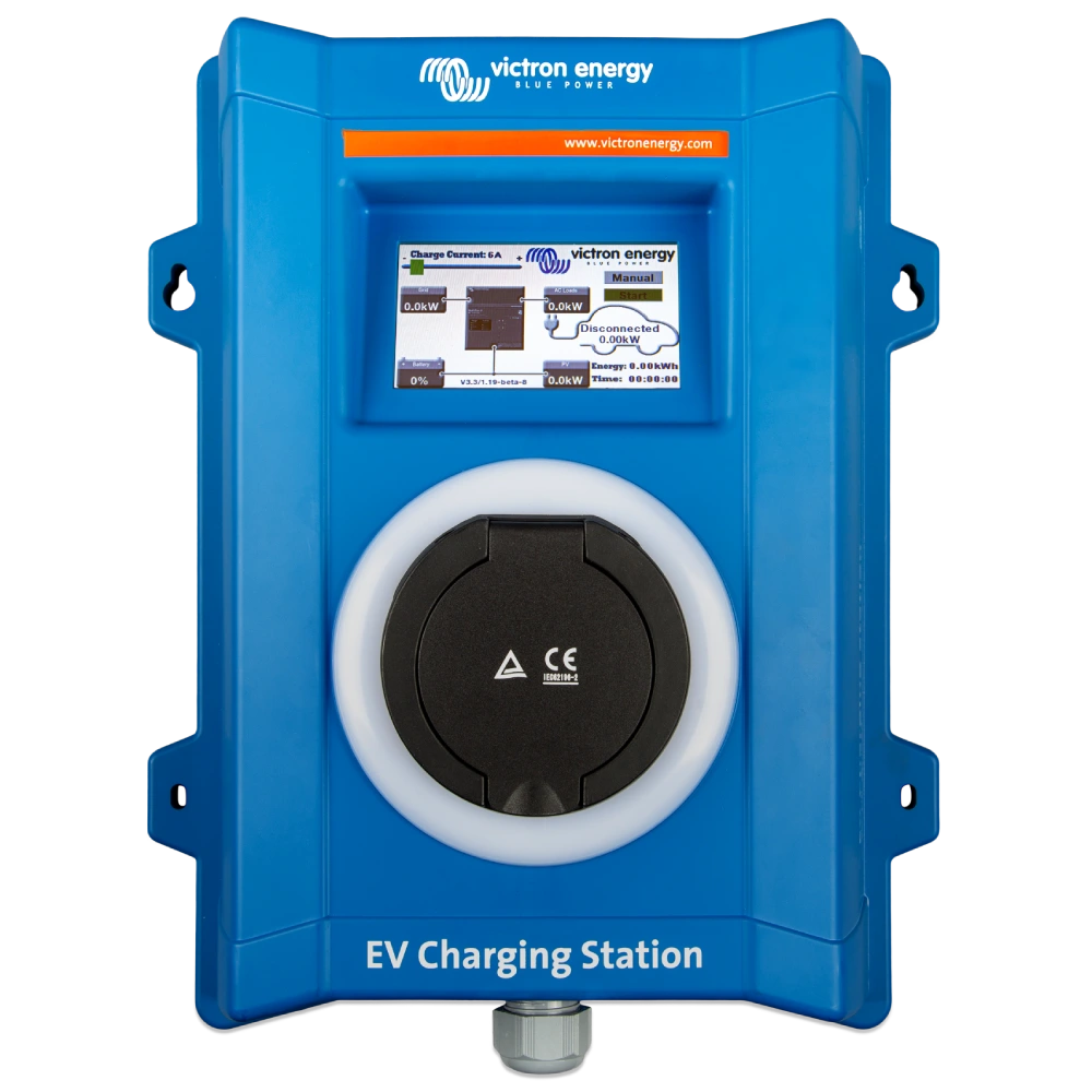 Зарядная станция для электромобилей victron energy victron energy ev charging station