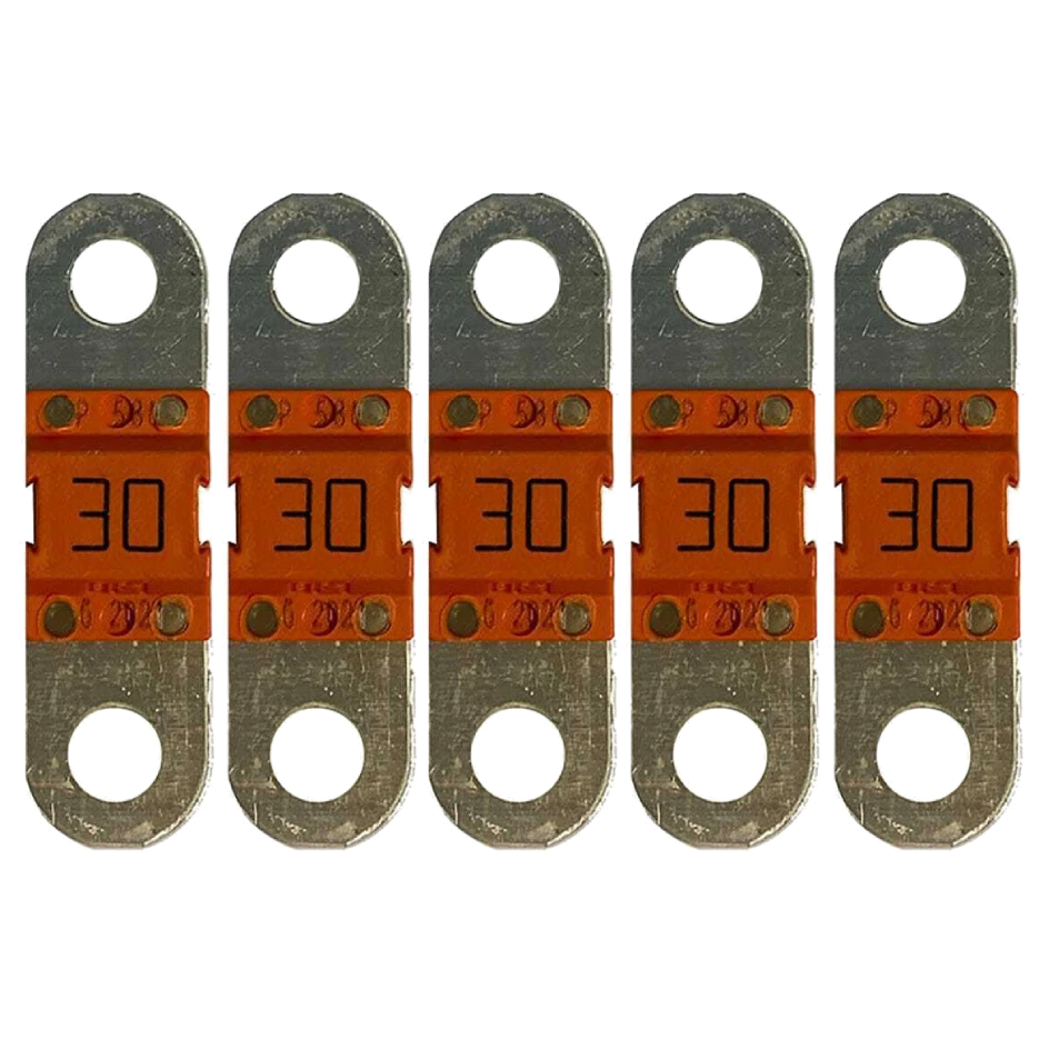 Запобіжник victron energy victron energy midi-fuse 30a/58v-m6 (package of 5 pcs)