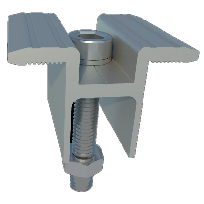 Т-образный прижим uni для балластной системы в сборе (2шт) kripter ballast fix