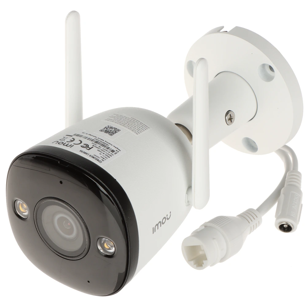 Бездротова вулична камера відеонагляду 4mp h.265 bullet wi-fi камера ipc-f42fep-d imou dahua