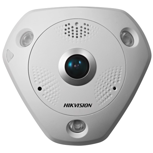 12 МП fisheye с микрофоном hikvision hikvision ds-2cd63c5g0e-ivs(2mm)(b)
