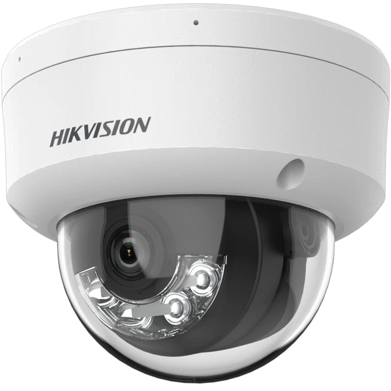 2 МП smart hybrid light ip67 с микрофоном hikvision ds-2cd1123g2-liuf (4мм)