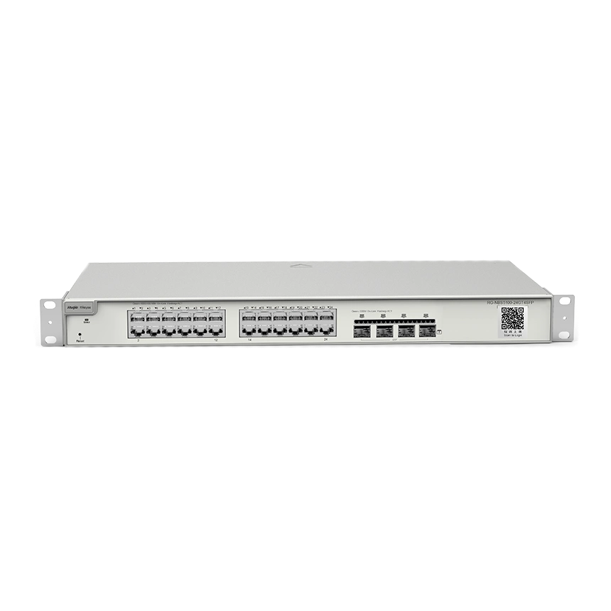 24-портовый гигабитный l2+ управляемый коммутатор ruijie ruijie rg-nbs5100-24gt4sfp