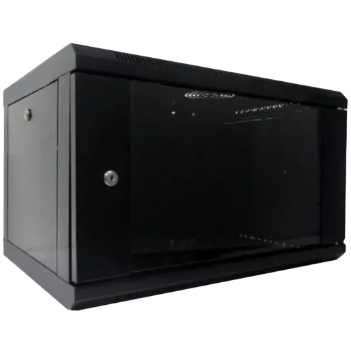 Шкаф коммутационный настенный 6u 600x500 hypernet wmnc-500-6u-flat-black