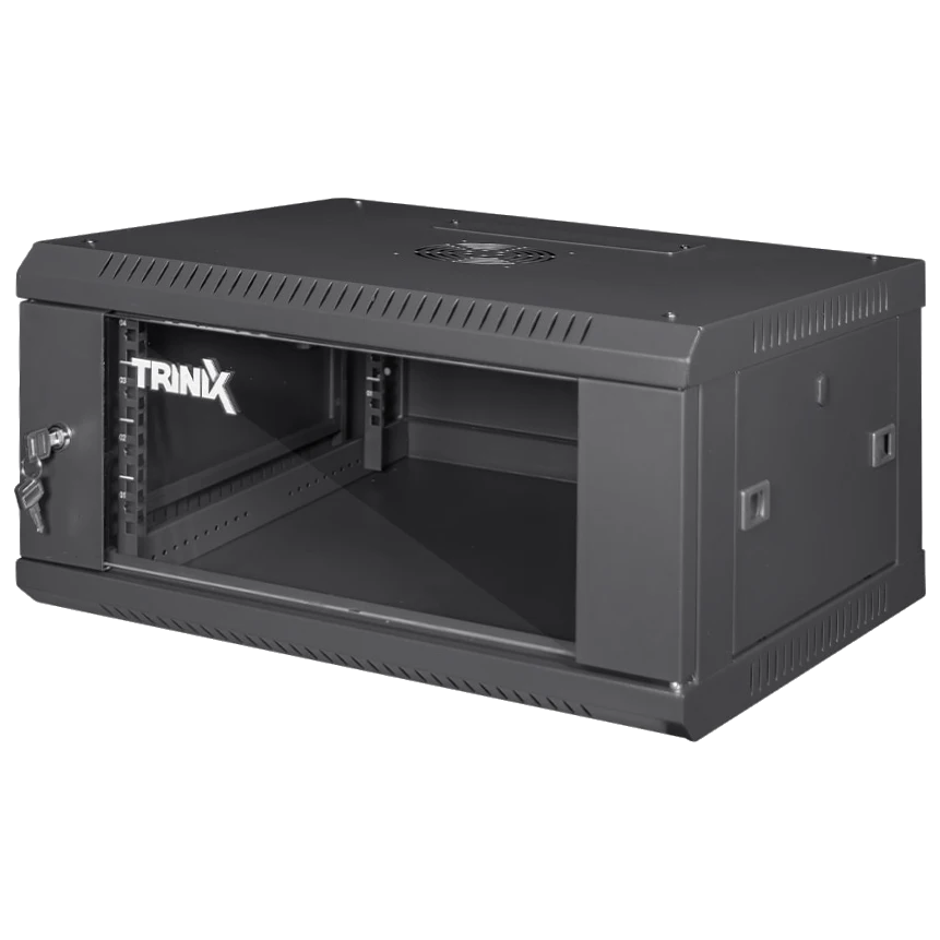 Коммутационный шкаф trinix trx-6u/600x450x370 black