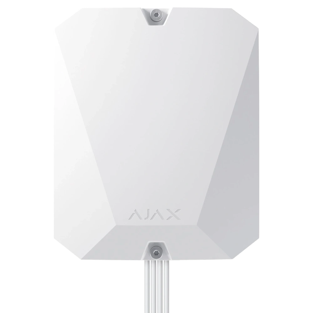 Проводная охранная централь ajax ajax hub hybrid (4g) white