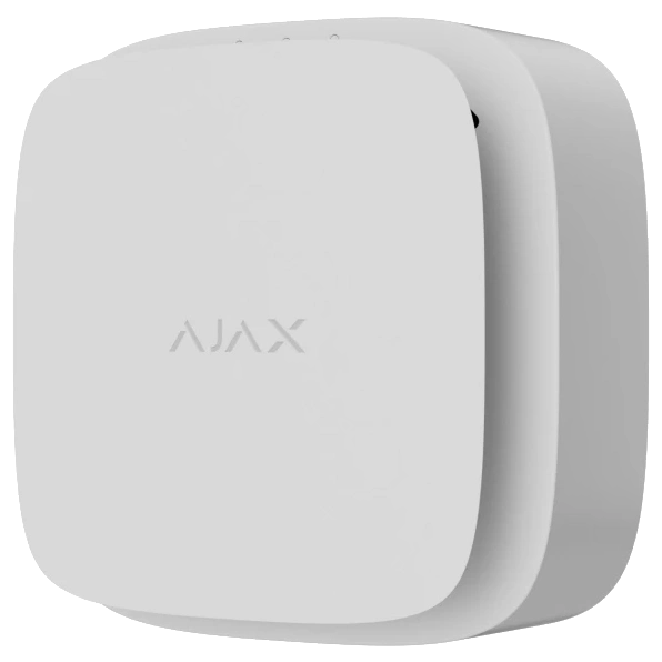 беспроводной пожарный извещатель температуры и угарного газа ajax ajax fireprotect 2 rb (heat/co) (8eu) asp white