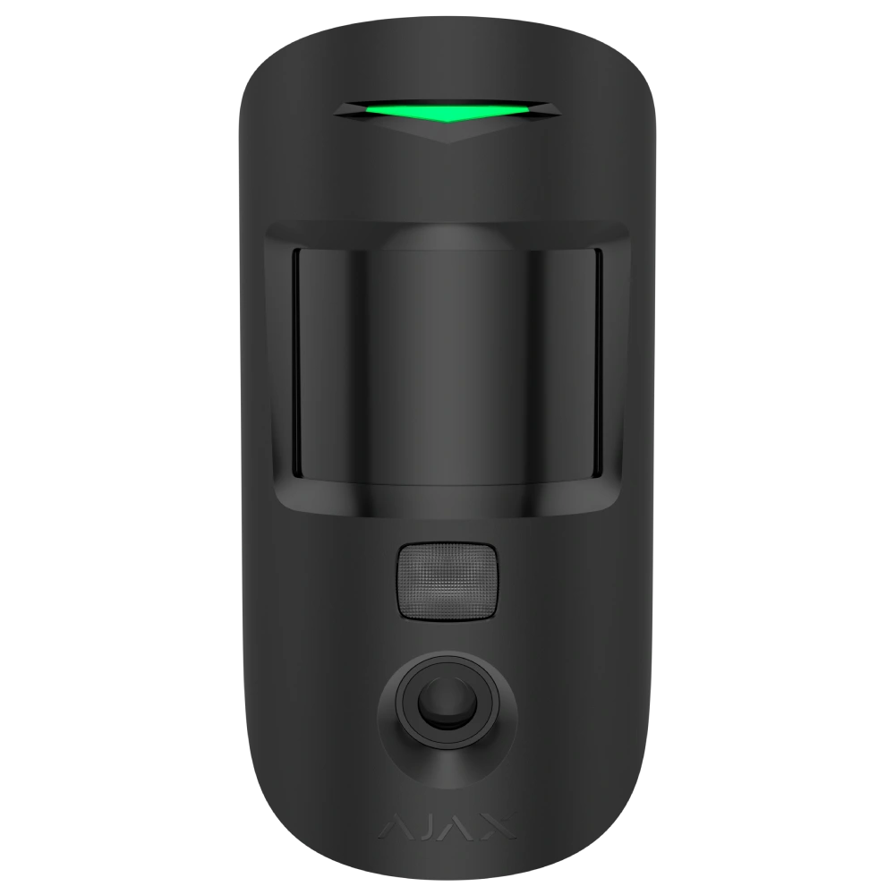Беспроводной извещатель движения ajax ajax superior motioncam hd (phod) jeweller black с камерой
