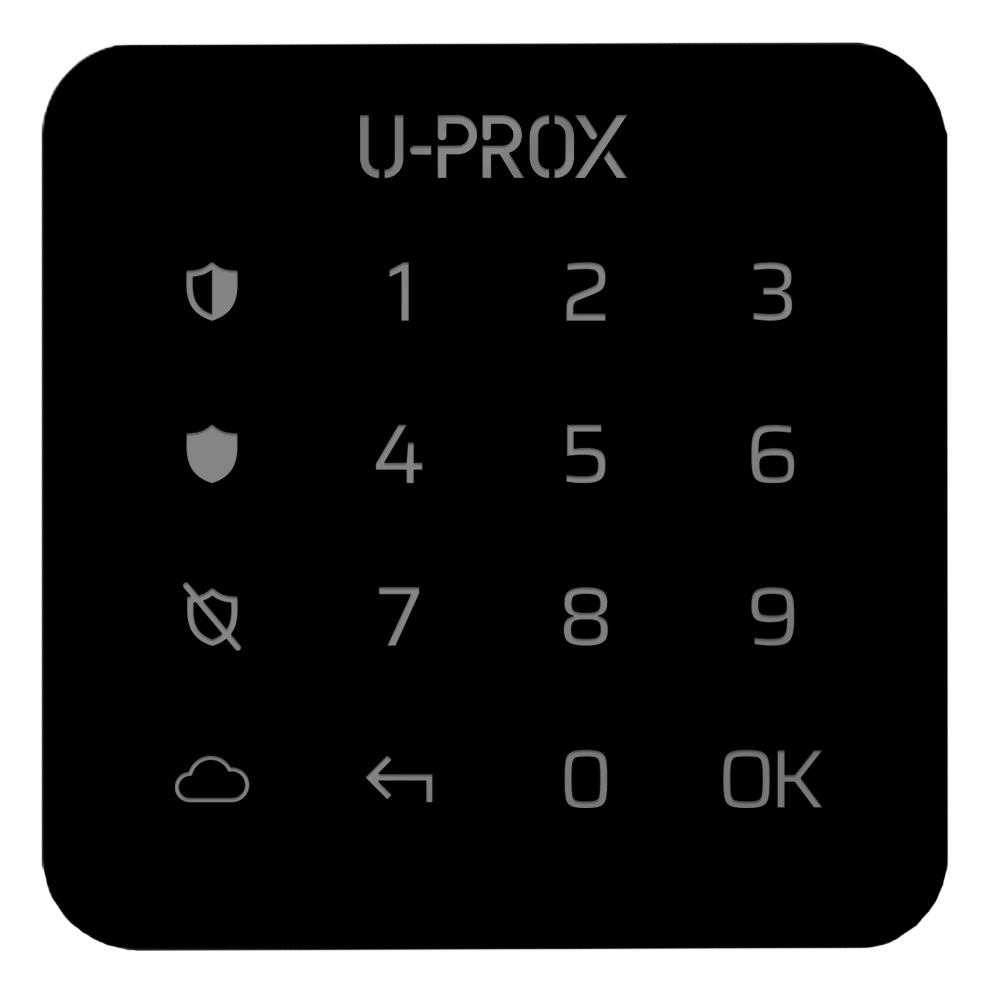 Клавіатура u-prox u-prox keypad g1 black