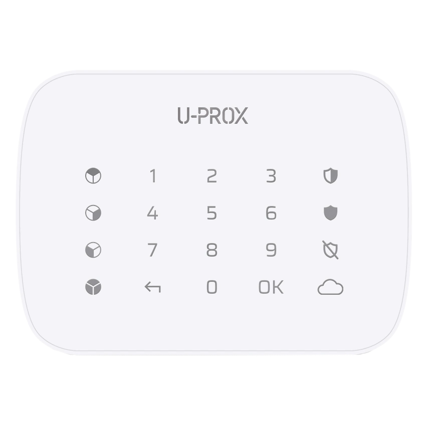 Клавіатура u-prox u-prox keypad g4 white