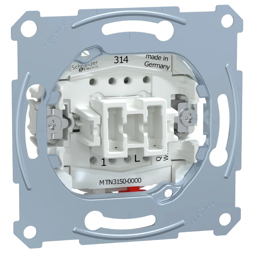 Механізм кнопкового вимикача schneider electric schneider electric merten mtn3150-0000