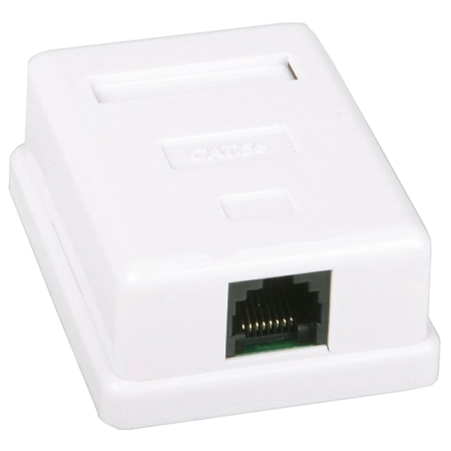 Розетка компьютерная одинарная kingda kingda 1хrj45 utp