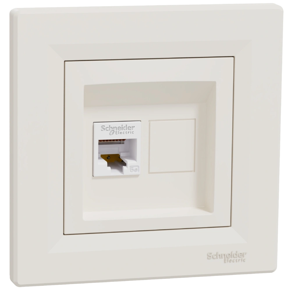 РОЗЕТКА КОМПЬЮТЕРНАЯ rj45 utp КАТ. 5Е schneider electric schneider electric asfora eph4300123