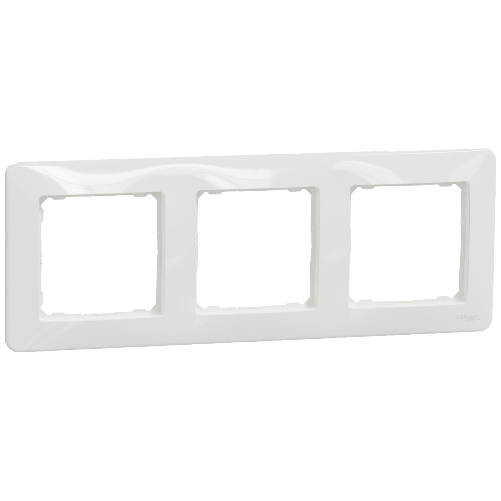 Рамка schneider electric schneider electric sedna design & elements sdd311803 3-постовая