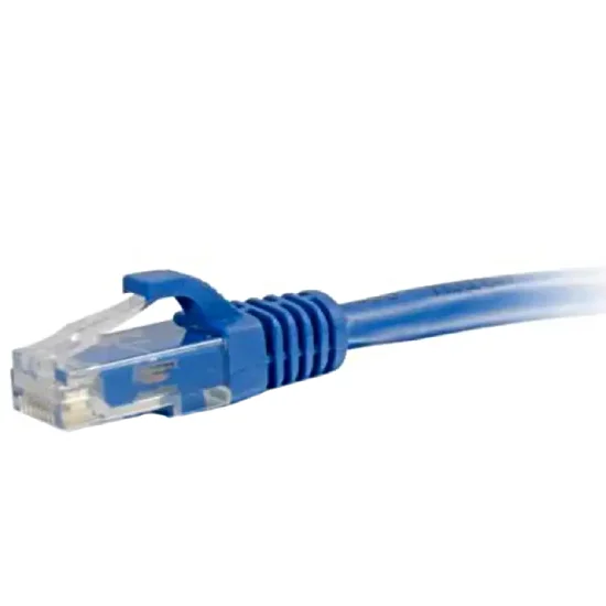 Патч-корд литий синій utp, rj45 1m, кат. 5Е dtech pc-utp-1m-bl