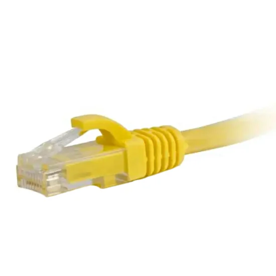 Патч-корд литий жовтий utp, rj45 0.5m, кат. 5Е dtech pc-utp-05m-yl