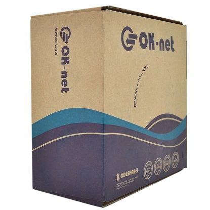 Кабель utp вуличний 2*2*0,48 500 м ok-net ok-net КПП-ВП (100) cat 5e