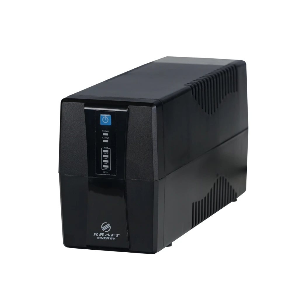 Источник бесперебойного питания kraft krf-600va/360w(led)lifepo4 ups