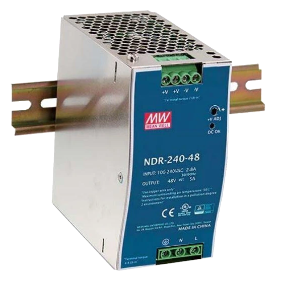 Блок питания mean well mean well ndr-240-48