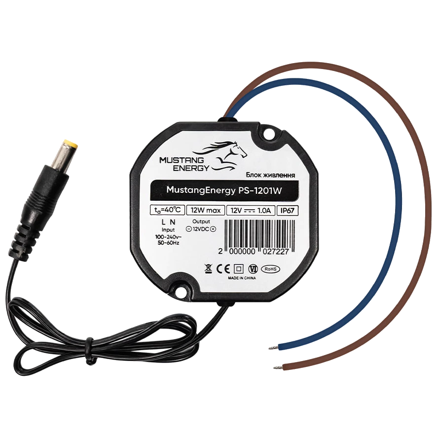 Блок питания mustang energy mustang energy ps-1201w ip67