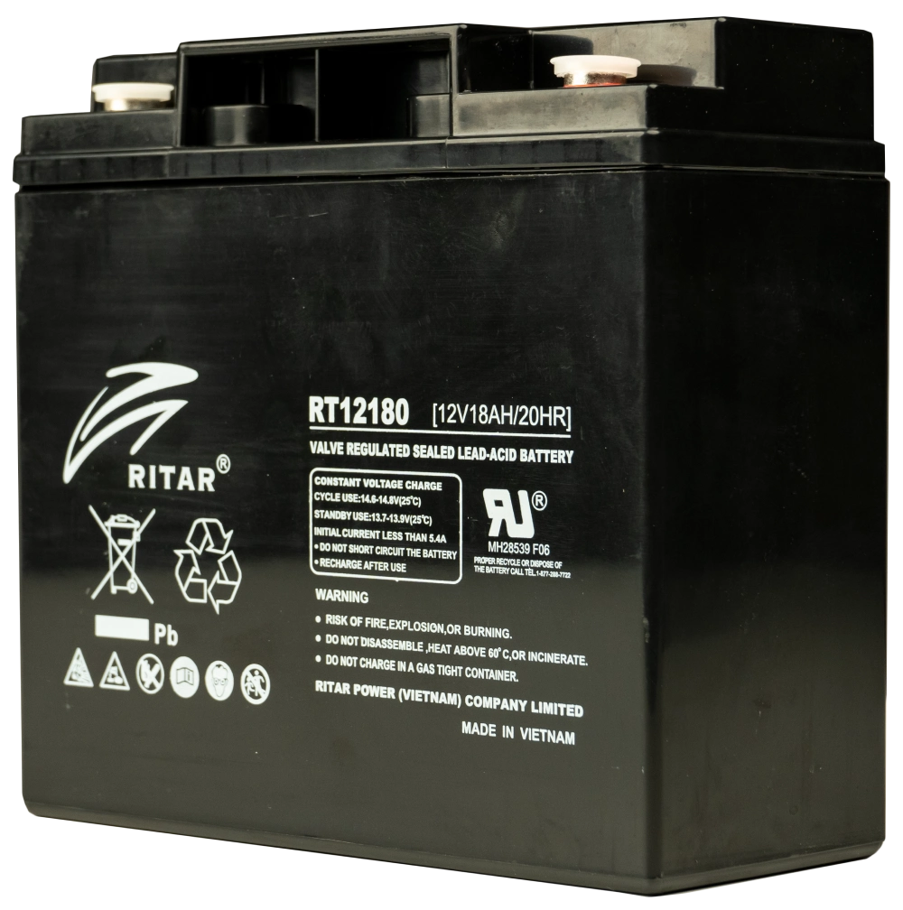 Акумуляторна батарея ritar ritar rt12180