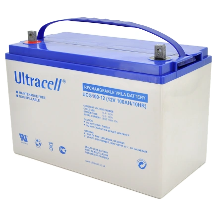 Аккумуляторная батарея ultracell ultracell ucg100-12 gel 12v 100 ah