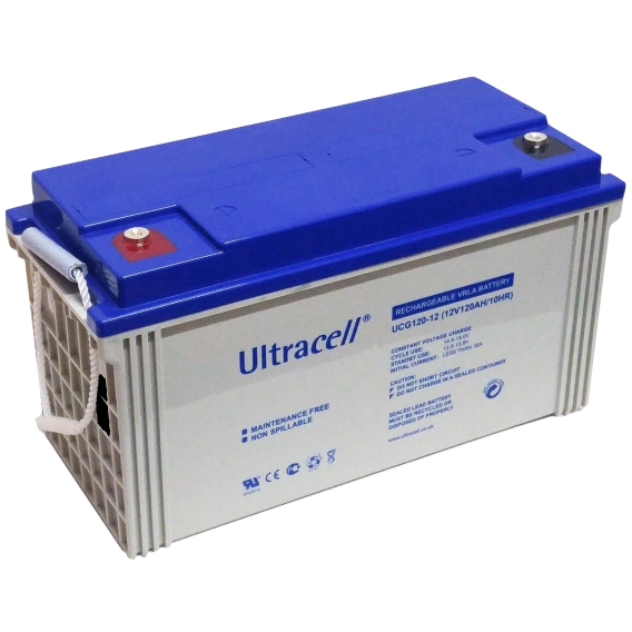 Акумуляторна батарея ultracell ultracell ucg120-12 gel 12 v 120 ah