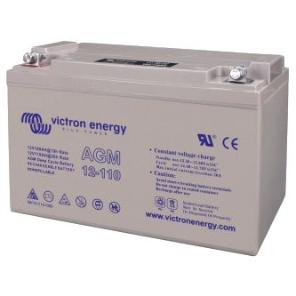 Аккумулятор victron energy victron energy agm deep cycle battery 12v/110ah