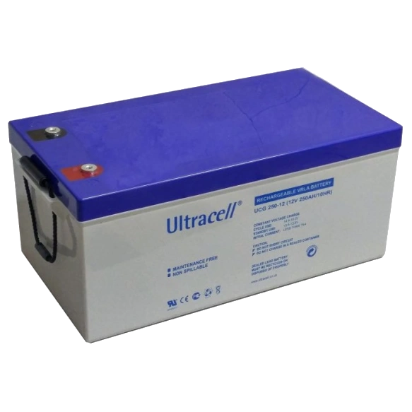 Аккумуляторная батарея ultracell ultracell ucg250-12 gel 12 v 250 ah