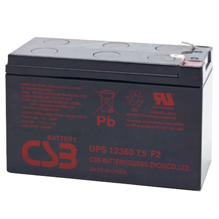 Аккумуляторная батарея csb csb ups12360 12v7.5ah