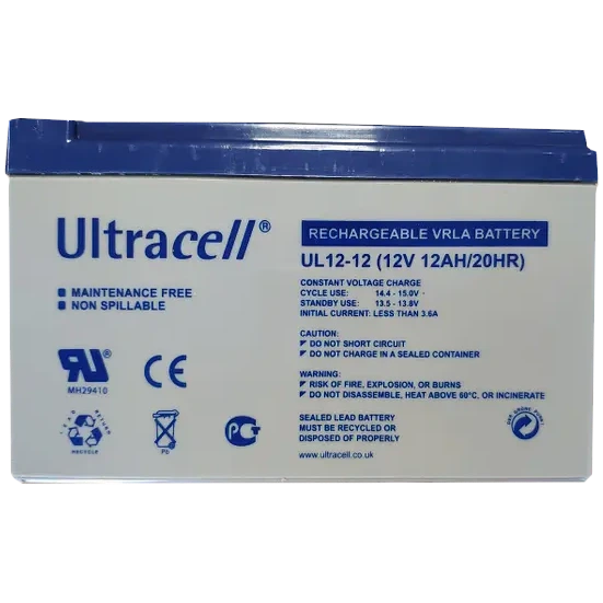 Акумуляторна батарея ultracell ultracell ucg 12-12 agm 12v 12 ah