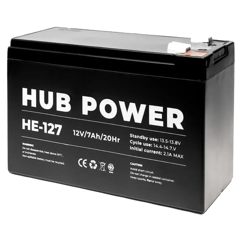 Акумуляторна батарея hub power hub power НЕ-127 12v 7ah