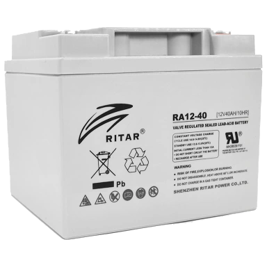 Акумуляторна батарея ritar agm ritar ra12-40 12v 40ah