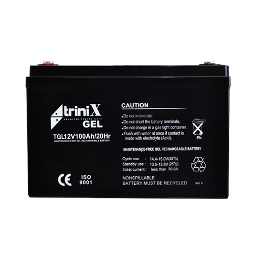 Акумулятор 12В 100А/год гелевий trinix trinix tgl12v100ah/20hr