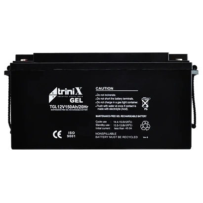 Акумулятор гелевий 12В 150А•год trinix trinix tgl12v150ah/20hr
