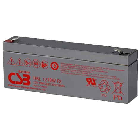 Акумуляторна батарея csb csb hrl1210w f2fr 12В 2.3А•г