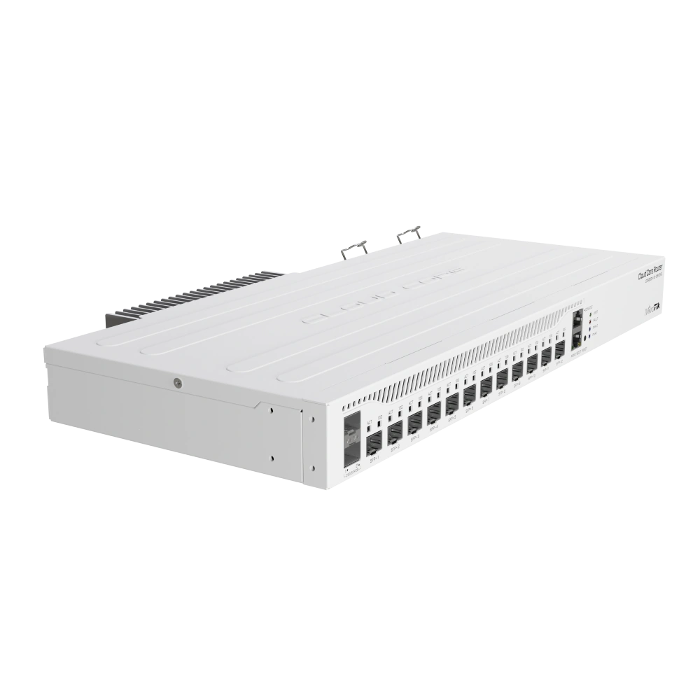 15-портовий маршрутизатор mikrotik mikrotik ccr2004-1g-12s+2xs