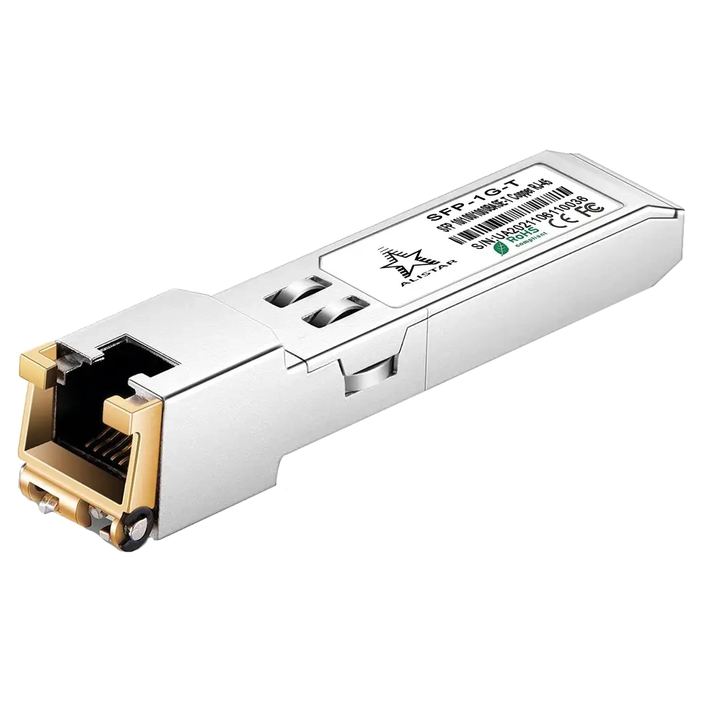 Модуль alistar alistar sfp-1g-t sfp 1g 10/100/1000 copper rj-45