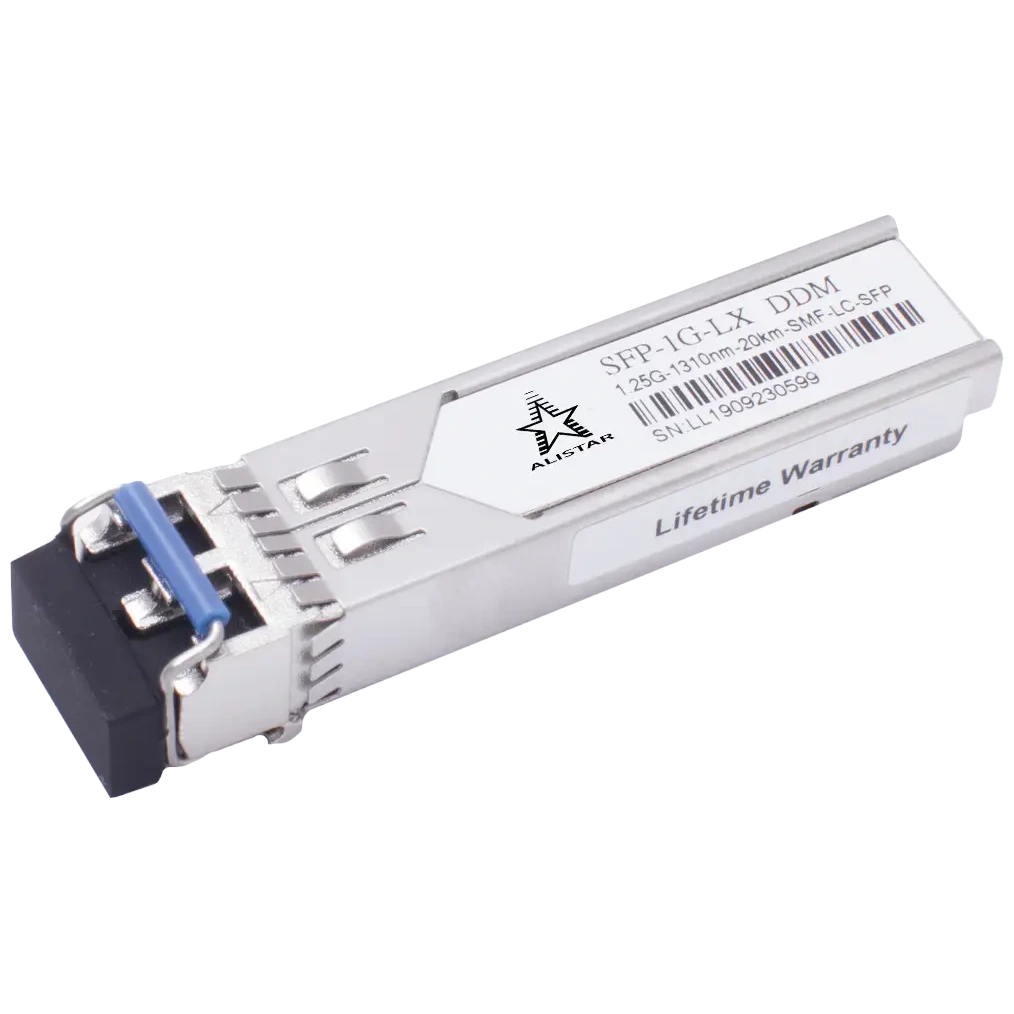 Модуль alistar alistar sfp-1g-lx-d sfp 1g 2sm lc 20km 1310nm ddm