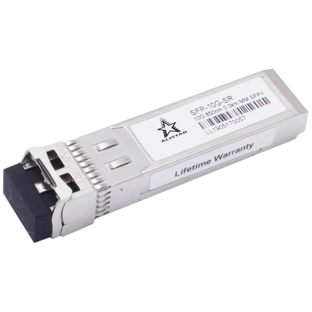 Модуль alistar alistar sfp-10g-sr sfp+ 10g base-sr 2mm lc 300m 850nm dom