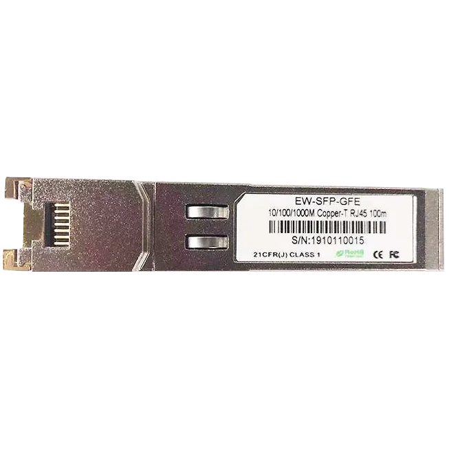 Sfp-трансивер ewind ewind ew-sfp-gfe 1.25g, sfp port transform to 10/100/1000m * rj45 port